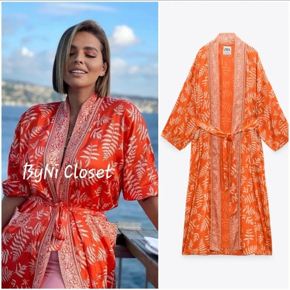 PRINTED KIMONO - Picture 4 of 10